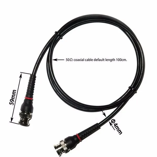 Jiguoor To BNC Q9 Male Plug P1013 BNC Q9 Male Plug Oscilloscope Test Probe Cable Lead 100CM Cable Measuing Accessories Tool
Jiguoor To BNC Q9 Male Plug P1013 BNC Q9 Male Plug Oscilloscope Test Probe Cable Lead 100CM Cable Measuing Accessories Tool