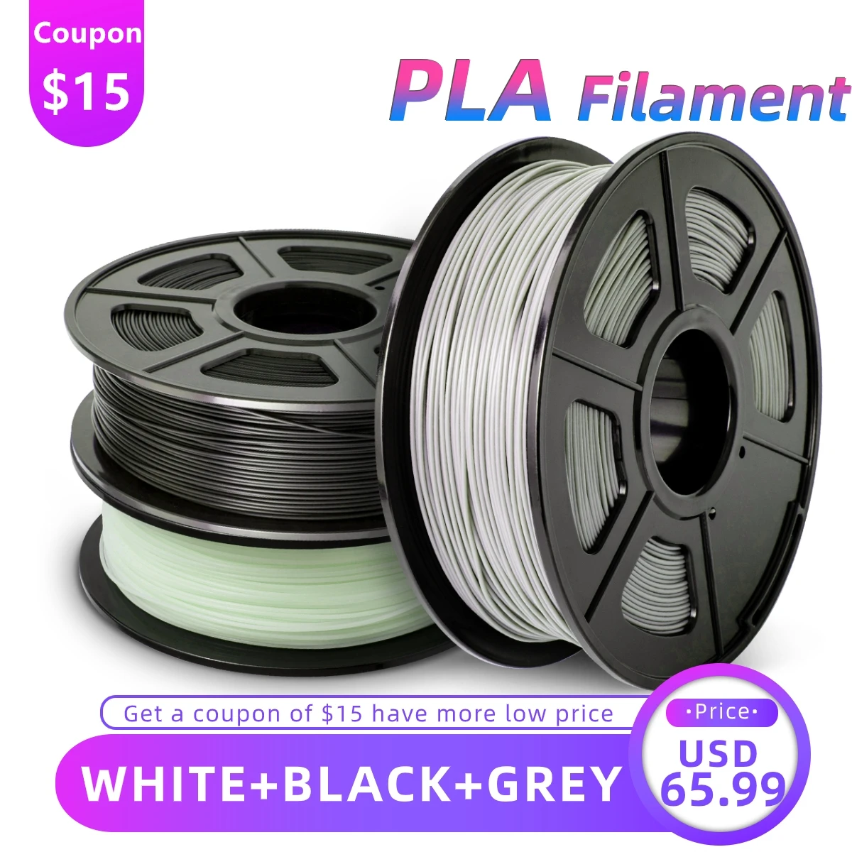 PLA 3d Printer Filament sublimation PLA With Rohs PETG ABS reach Certificate 100% Tolerance anycubic in moscow Solid
PLA 3d Printer Filament sublimation PLA With Rohs PETG ABS reach Certificate 100% Tolerance anycubic in moscow Solid