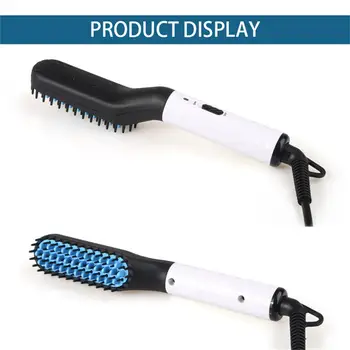 Multifunctional Hair Straightening Brush for Men Beard Care Hair Straightener Brush Hairdressing Comb Woman Beard Electric Comb
Multifunctional Hair Straightening Brush for Men Beard Care Hair Straightener Brush Hairdressing Comb Woman Beard Electric Comb