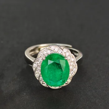 CMajor Sterling Silver Synthetic Diamond Jewelry Temperament Elegant 14ct Cubic Zircon Emerald Oval Classic Ring for Women
CMajor Sterling Silver Synthetic Diamond Jewelry Temperament Elegant 14ct Cubic Zircon Emerald Oval Classic Ring for Women