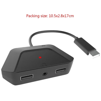 Keyboard Mouse Mice Conversion Receiver With 3.5mm-Audio Jack For XBOXONE/PS3/PS4/FOR Nintend Switch Host Converter Device
Keyboard Mouse Mice Conversion Receiver With 3.5mm-Audio Jack For XBOXONE/PS3/PS4/FOR Nintend Switch Host Converter Device