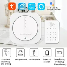 WiFi GSM 433MHz Wireless Home Security Alarm System Door Sensor Detector Tuya Smart Life APP Works with Alexa & Google Assistant
WiFi GSM 433MHz Wireless Home Security Alarm System Door Sensor Detector Tuya Smart Life APP Works with Alexa & Google Assistant