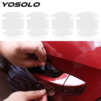 YOSOLO 4 Piece/Set Car Handle Scratches Protector Door Handle Protection Film Invisible Car Sticker Car Protector Films
YOSOLO 4 Piece/Set Car Handle Scratches Protector Door Handle Protection Film Invisible Car Sticker Car Protector Films