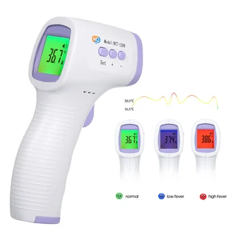 Non-contact IR Infrared Thermometer Forehead 2-in-1 Body/Object Temperature Measurement LCD Digital Display
Non-contact IR Infrared Thermometer Forehead 2-in-1 Body/Object Temperature Measurement LCD Digital Display