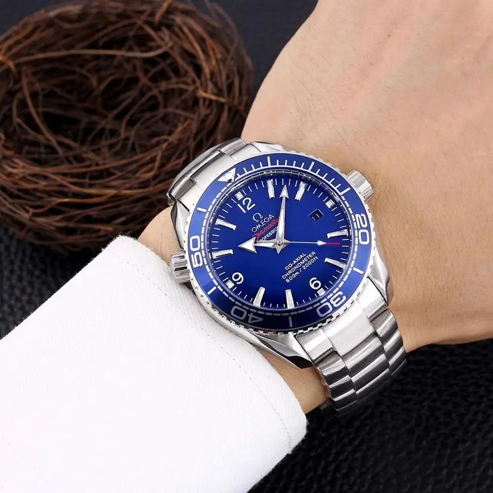 Omega- Men's watch mechanical watch top brand luxury stainless steel contracted men's fashion timing men's sports watch95
Omega- Men's watch mechanical watch top brand luxury stainless steel contracted men's fashion timing men's sports watch95