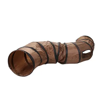 S-bend Collapsible Cat Tunnel Tube Kitty Tunnel Bored Cat Pet Toys Peek Hole Toy Cat Puppy Kitty Kitten Rabbit
S-bend Collapsible Cat Tunnel Tube Kitty Tunnel Bored Cat Pet Toys Peek Hole Toy Cat Puppy Kitty Kitten Rabbit