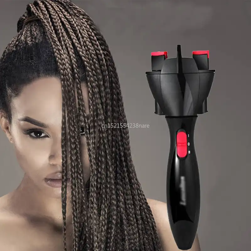 Authenticautomatic Knitted Device Hair Braider Styling Tools Diy