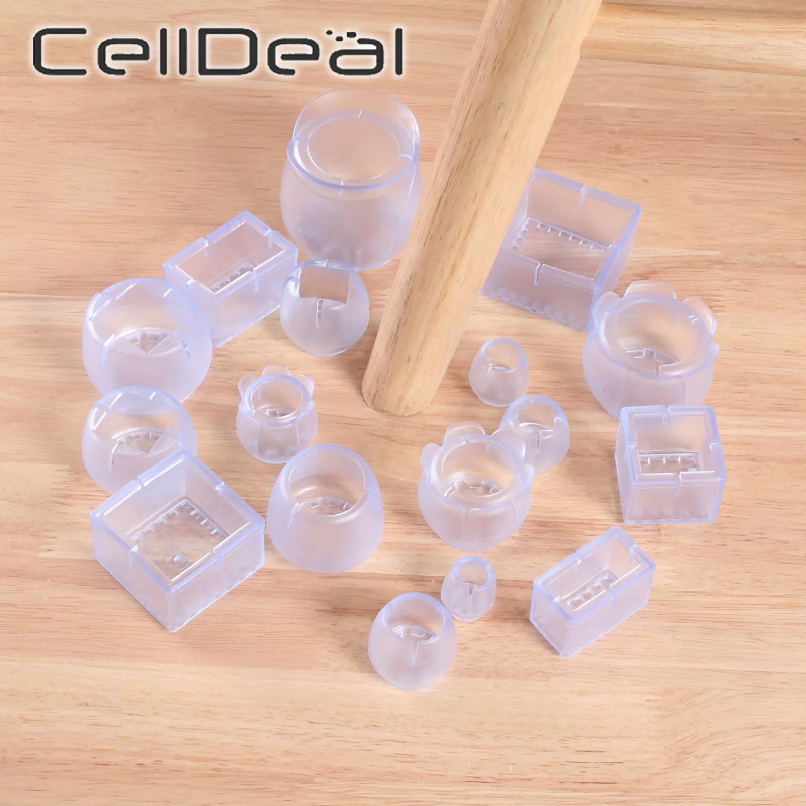 16Pcs Table Chair Leg Mat Silicone Non-slip Table Chair Leg Caps Foot Protection Bottom Cover Pads Wood Floor Protectors
16Pcs Table Chair Leg Mat Silicone Non-slip Table Chair Leg Caps Foot Protection Bottom Cover Pads Wood Floor Protectors