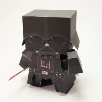 Star Wars Darth Vader Folding Cutting Mini Cute 3D Paper Model Papercraft Movie Figure DIY Cubee Kids Adult Craft Toys FC-001
Star Wars Darth Vader Folding Cutting Mini Cute 3D Paper Model Papercraft Movie Figure DIY Cubee Kids Adult Craft Toys FC-001