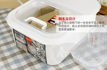 Japan Inomata Rice Barrel Storage Bin 6kg Seal Up Insect Prevention Moisture-proof Flour Foodstuff Accept Box 1270
Japan Inomata Rice Barrel Storage Bin 6kg Seal Up Insect Prevention Moisture-proof Flour Foodstuff Accept Box 1270