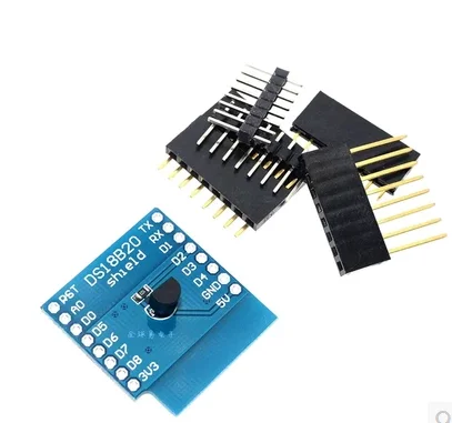 D62 DS18B20 For D1 Mini Temperature Sensor Module Wifi Module Measurement Module WIFI Extension Board Learning Board 5pcs
D62 DS18B20 For D1 Mini Temperature Sensor Module Wifi Module Measurement Module WIFI Extension Board Learning Board 5pcs