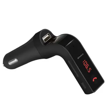 Car FM Bluetooth Transmitter Wireless G7 AUX with USB Port Support WMA U Disk TF E7CA
Car FM Bluetooth Transmitter Wireless G7 AUX with USB Port Support WMA U Disk TF E7CA