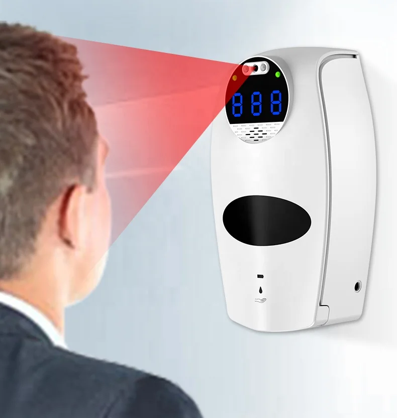 Wholesale Dropshiping Boby Digital Thermo Automatic Sensor Sterilization 1000ml Auto Soap hand sanitizer dispenser For Sale
Wholesale Dropshiping Boby Digital Thermo Automatic Sensor Sterilization 1000ml Auto Soap hand sanitizer dispenser For Sale