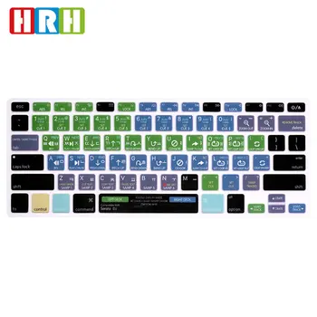 

HRH Serato DJ Korean Language Hotkey Shortcuts Silicone Keyboard Cover Protector Keypad Skin For Mac Air Pro Retina 13"15"A1369