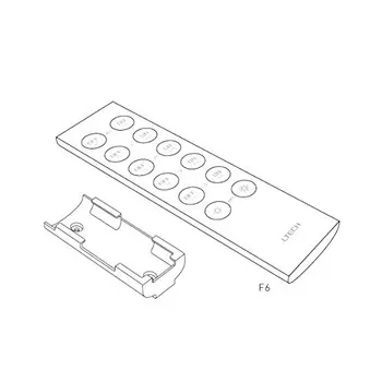 F6 4-Zone 2.4G LED Color Temperature Controller Remote Control Cold White Warm White LED Strip Lighting jk690
F6 4-Zone 2.4G LED Color Temperature Controller Remote Control Cold White Warm White LED Strip Lighting jk690