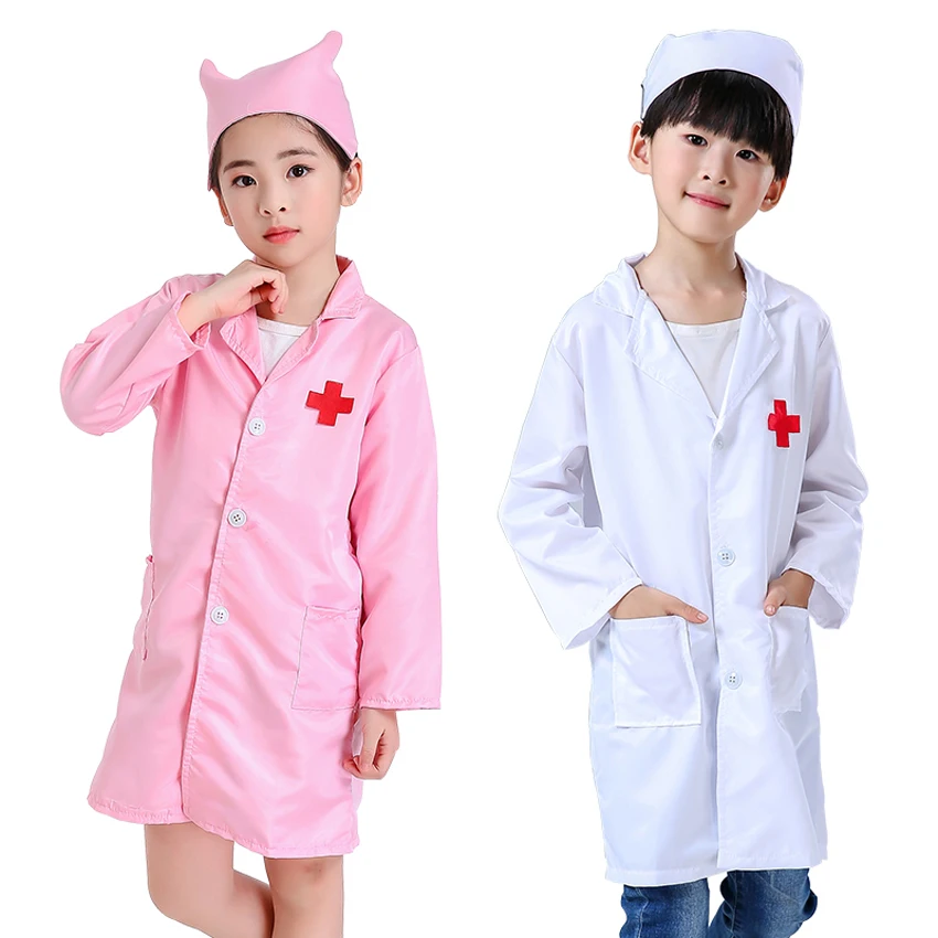 Cap+gown Clothing Set for Teenager Boys Doctor Girls Nurse Cosplay Costumes Medical Uniform Performance Kids Jacket Carnival
Cap+gown Clothing Set for Teenager Boys Doctor Girls Nurse Cosplay Costumes Medical Uniform Performance Kids Jacket Carnival