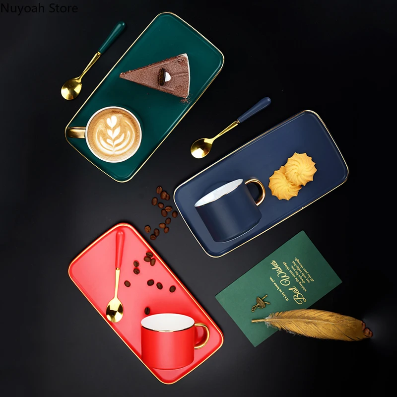 European-style Luxury Coffee Cup Set British Afternoon Tea Cup Teacup Nordic Ceramic Cup Storage Tray Living Room Decoration
European-style Luxury Coffee Cup Set British Afternoon Tea Cup Teacup Nordic Ceramic Cup Storage Tray Living Room Decoration