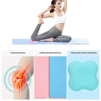 2 Packs High-density Asana Yoga Kneeling Pad Thickened Non-slip Flat Support Fitness Mat Elbow Pad Knee Pad Yoga Balance Pad 
2 Packs High-density Asana Yoga Kneeling Pad Thickened Non-slip Flat Support Fitness Mat Elbow Pad Knee Pad Yoga Balance Pad