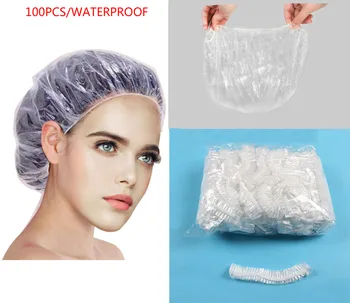 100PCS Disposable Shower Caps Hair Processing Clear Plastic Caps For Spa Home Use Hotel and Hair Salon
100PCS Disposable Shower Caps Hair Processing Clear Plastic Caps For Spa Home Use Hotel and Hair Salon