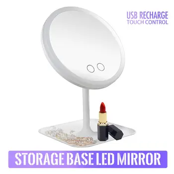 Makeup Mirror with LED Natural Light Dressing Table Mirror Beauty Tool LED Touch Screen Cosmetic Makeup fill light Vanity Mirror
Makeup Mirror with LED Natural Light Dressing Table Mirror Beauty Tool LED Touch Screen Cosmetic Makeup fill light Vanity Mirror