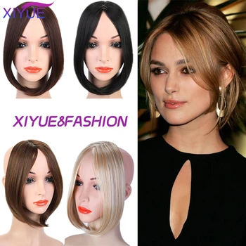 XIYUE Fashion Long Clip In on Front Hair Bang Side/Middle Part Fringe Hair Extension Real Natural Synthetic Bangs Hair Piece
XIYUE Fashion Long Clip In on Front Hair Bang Side/Middle Part Fringe Hair Extension Real Natural Synthetic Bangs Hair Piece