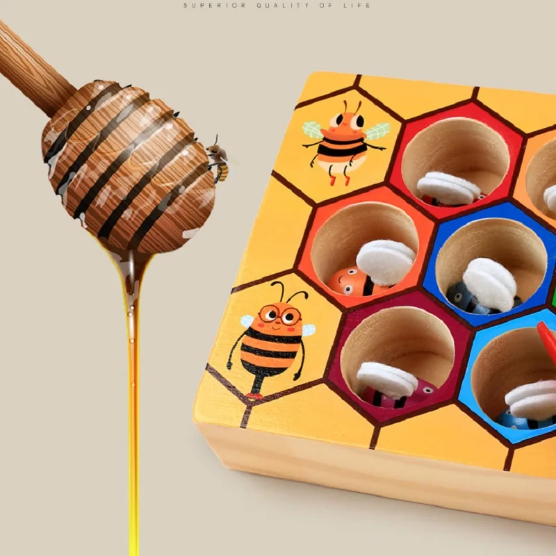 Educational Toys For Children Montessori Wooden Toys Hive Board Games For Baby Early Education Building Blocks Wooden Toy
Educational Toys For Children Montessori Wooden Toys Hive Board Games For Baby Early Education Building Blocks Wooden Toy