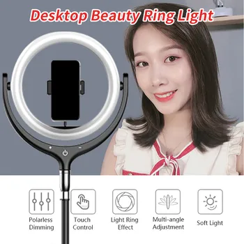 Ring Light 30CM RGB Ring Light with Phone Clamp Stand for Makeup Video Mobile Phone accessories ring light adjustable stand
Ring Light 30CM RGB Ring Light with Phone Clamp Stand for Makeup Video Mobile Phone accessories ring light adjustable stand