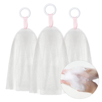 Wash Face Soap Foaming Net Bath Shower Soap Blister Bubble Mesh Body Cleansing Nets Bath Washing Tool
Wash Face Soap Foaming Net Bath Shower Soap Blister Bubble Mesh Body Cleansing Nets Bath Washing Tool