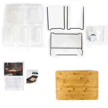 Multi-Function Cutting Board Antibacterial Classification Cutting Board Real Kitchen Vegetable Fruit Knife Board
Multi-Function Cutting Board Antibacterial Classification Cutting Board Real Kitchen Vegetable Fruit Knife Board