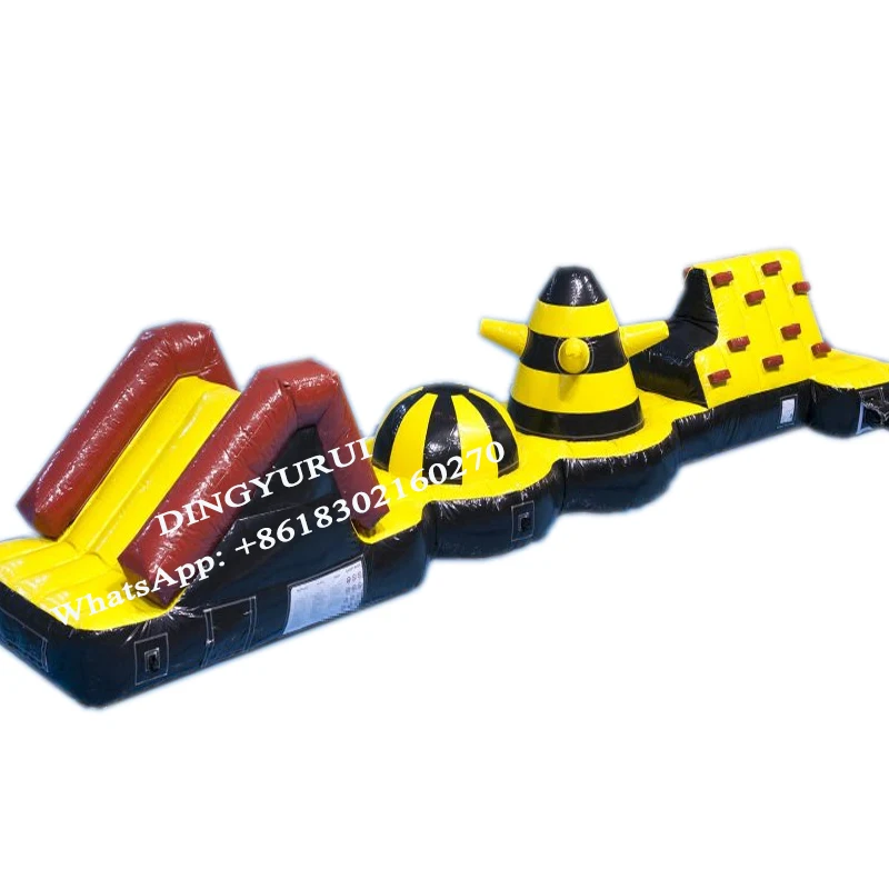 Inflatable Obstacle Course Water Fun Sport Inflatable Competition Game with Slide
Inflatable Obstacle Course Water Fun Sport Inflatable Competition Game with Slide