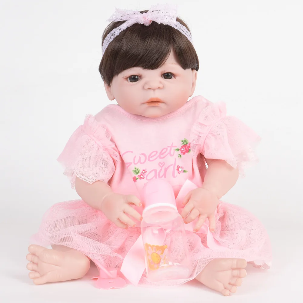 Reborn Baby Doll Model Infant Doll Toy Reborn Doll Silicone Doll Model Cute Doll
Reborn Baby Doll Model Infant Doll Toy Reborn Doll Silicone Doll Model Cute Doll