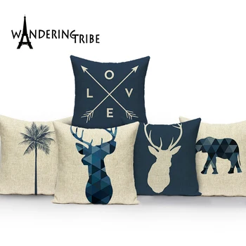 Capa AlmofadaCute Elk Deer Cushion Cover One Side Printing Geometric Home Decor Sofa Car Seat Decorative Throw Pillow Case
Capa AlmofadaCute Elk Deer Cushion Cover One Side Printing Geometric Home Decor Sofa Car Seat Decorative Throw Pillow Case