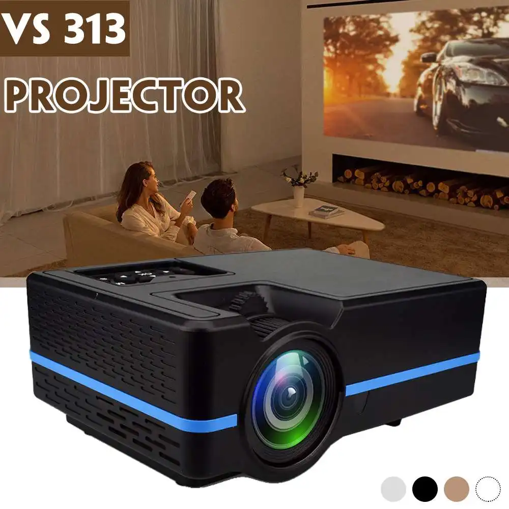 2000 Lumes VS 313 Mini Projector Portable Zoom Led Full HD Projector Colorful Home Theater Projectors Support 4K HDMI/USB/VGA
2000 Lumes VS 313 Mini Projector Portable Zoom Led Full HD Projector Colorful Home Theater Projectors Support 4K HDMI/USB/VGA