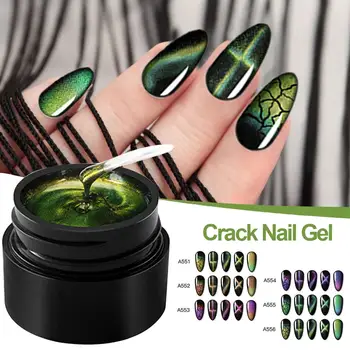 6Pcs/set Crackle Gel Polish Luminous Cracking Nail Lacquer Primer Quick Drying UV Gel Varnish Nail Art Gel Lacquer
6Pcs/set Crackle Gel Polish Luminous Cracking Nail Lacquer Primer Quick Drying UV Gel Varnish Nail Art Gel Lacquer