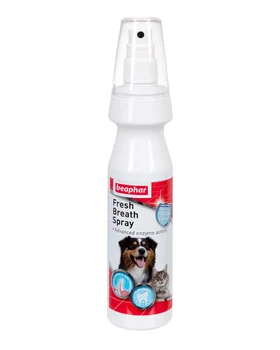 BEAPHAR BEAPHAR FRESH BREATH SPRAY - Beafar spray for cleaning the teeth and freshening the breath
BEAPHAR BEAPHAR FRESH BREATH SPRAY - Beafar spray for cleaning the teeth and freshening the breath