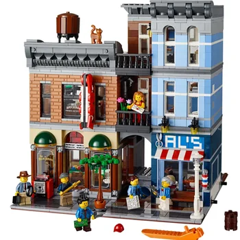 IN STOCK Building-Blocks Bricks 15011 Compatible lepining CREATOR Street View 10246 Detective's Office Gift Children
IN STOCK Building-Blocks Bricks 15011 Compatible lepining CREATOR Street View 10246 Detective's Office Gift Children