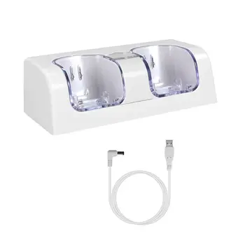 Charging Station Dual Charger Dock for Wii Remote Controller Gaming Handle Controller with LED Indicator USB Charging Cord
Charging Station Dual Charger Dock for Wii Remote Controller Gaming Handle Controller with LED Indicator USB Charging Cord