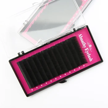 Abnathy 100% Handmade Russian Volume Eyelashes Extensions Natural Korea Silk Mink Individual Eye Lash Soft Eyelash 12Line/Tray
Abnathy 100% Handmade Russian Volume Eyelashes Extensions Natural Korea Silk Mink Individual Eye Lash Soft Eyelash 12Line/Tray
