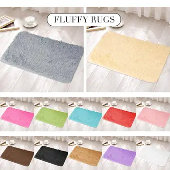 Multicolored 40x30cm Sofa Area Rug Carpet Floor Anti-Skid Shaggy Mat Bedroom Fluffy Rugs Bright Home Living Room Decoration
Multicolored 40x30cm Sofa Area Rug Carpet Floor Anti-Skid Shaggy Mat Bedroom Fluffy Rugs Bright Home Living Room Decoration