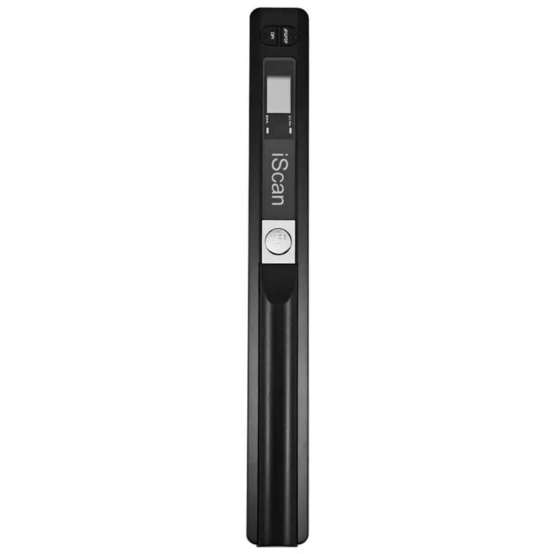 

Handheld USB Mobile Magic Portable Document&Image Scanner 900DPI LCD Display Support JPG/PDF Color/Mono Format Selection (Black)