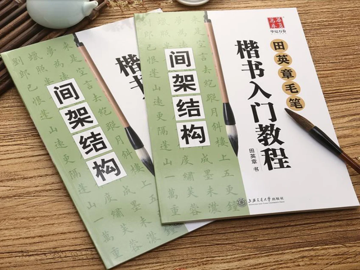 Chinese Calligraphy Tian Yingzhang Regular Script Jian Jia Structure Tutorials Copybook
Chinese Calligraphy Tian Yingzhang Regular Script Jian Jia Structure Tutorials Copybook