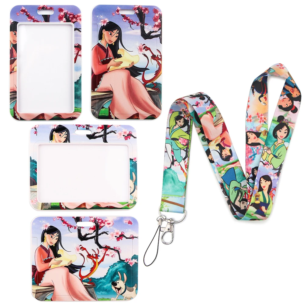 YQ188 Mulan брелок шнурок Мультфильм веревка для телефона ключей ID карта рукав