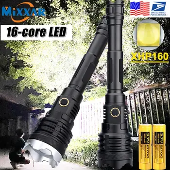 ZK20 XHP160 Rechargeable LED Flashlight Super Bright Torch with 21700 Battery USB Charging Tactical Zoomable for Camping Hunting
ZK20 XHP160 Rechargeable LED Flashlight Super Bright Torch with 21700 Battery USB Charging Tactical Zoomable for Camping Hunting