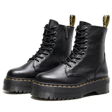 Leather Black Martin Boots New Brand Women's Boots Increase Thick-soled Winter Boots Fur Warm and Comfortable Dr. Women's Shoes
Leather Black Martin Boots New Brand Women's Boots Increase Thick-soled Winter Boots Fur Warm and Comfortable Dr. Women's Shoes