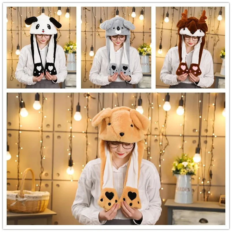 free ship 2018 Fashion Moving Hat Rabbit Ears Plush Sweet Cute Airbag Cap 14 colors can be choose
free ship 2018 Fashion Moving Hat Rabbit Ears Plush Sweet Cute Airbag Cap 14 colors can be choose