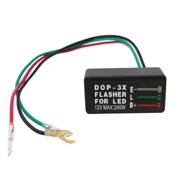 3Pin 12V Electronic Light Indicator Flasher Controller Motorcycle Blinker ATV Turn Signal LED Light Flasher Blinker Relay
3Pin 12V Electronic Light Indicator Flasher Controller Motorcycle Blinker ATV Turn Signal LED Light Flasher Blinker Relay