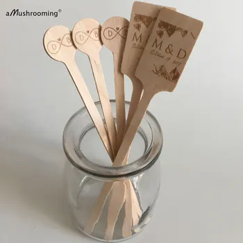 100ct Personalize wedding stirrers wooden circle / pandle Stirrers with Initials Rustic Wedding Invitation Table Decor
100ct Personalize wedding stirrers wooden circle / pandle Stirrers with Initials Rustic Wedding Invitation Table Decor