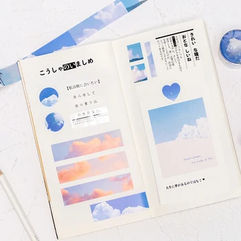 6 Designs Lovely Blue Sky Nightfall Creative Journaling Washi Tapes Scrapbooking Diy Decaration Masking Tapes
6 Designs Lovely Blue Sky Nightfall Creative Journaling Washi Tapes Scrapbooking Diy Decaration Masking Tapes