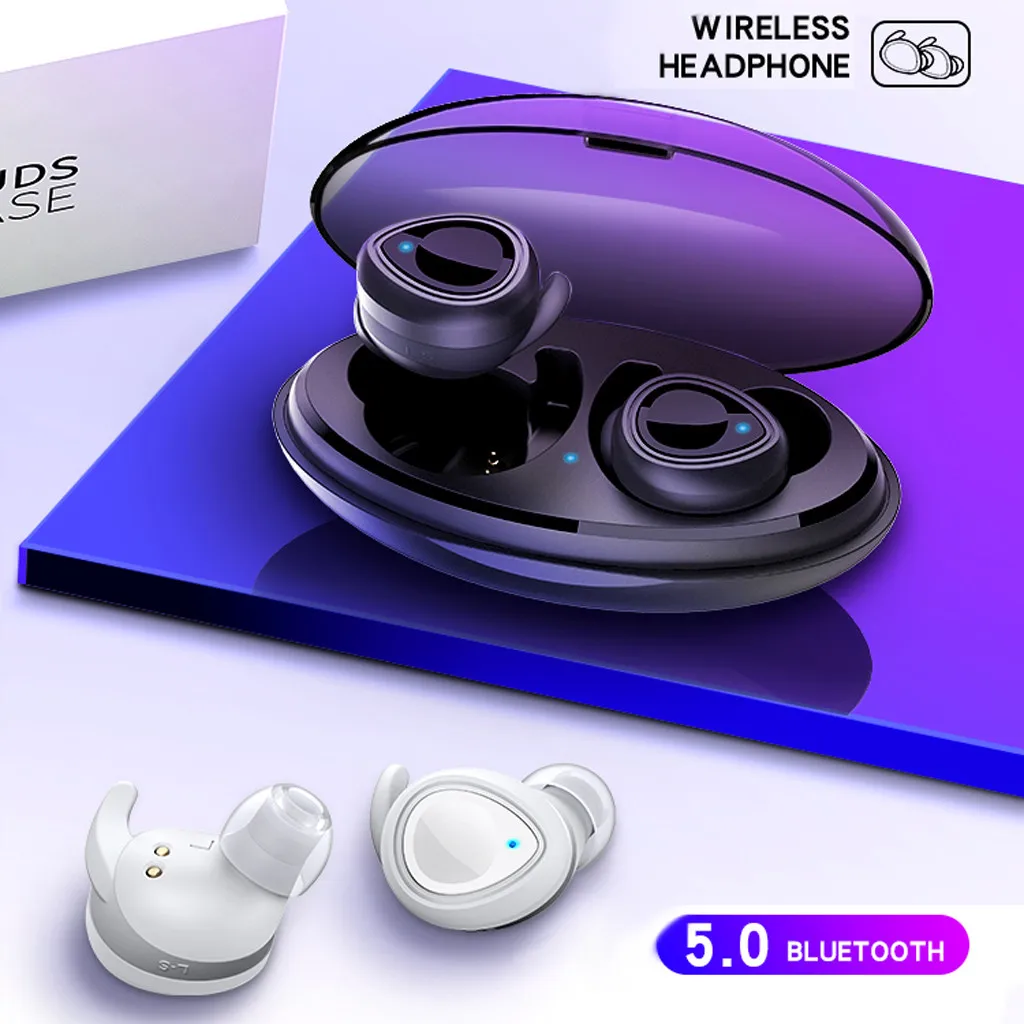 Wireless Earphones Bluetooth 5.0 Headset TWS Wireless Earphones Twins Earbuds Stereo Headphones Fone De Ouvido Sem Fio #C6
Wireless Earphones Bluetooth 5.0 Headset TWS Wireless Earphones Twins Earbuds Stereo Headphones Fone De Ouvido Sem Fio #C6