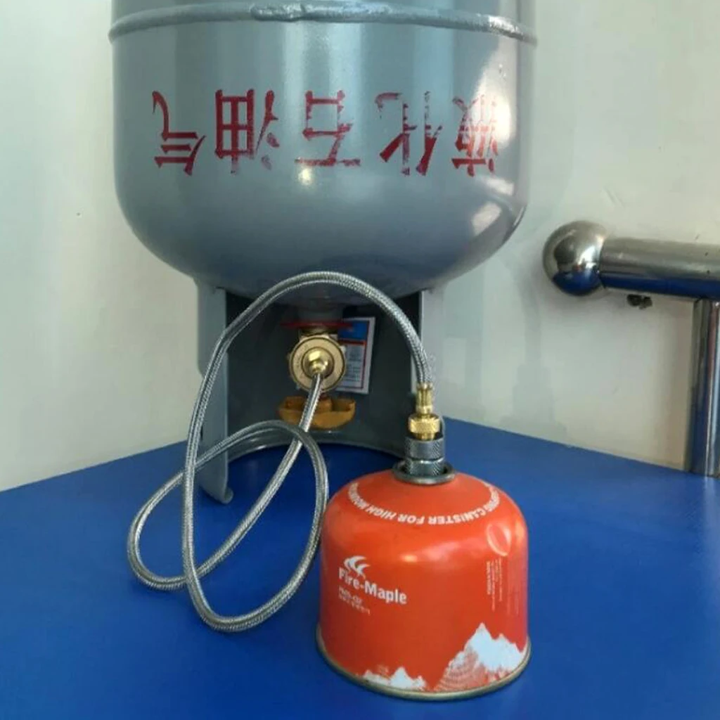 Propane Hose Adapter Replacement for Heater Grill Stoves Gas Tank Cylinder Regulator for Camping Hiking Backpacking Fishing Acce Propane Hose Adapter Replacement for Heater Grill Stoves Gas Tank Cylinder Regulator for Camping Hiking Backpacking Fishing Acce